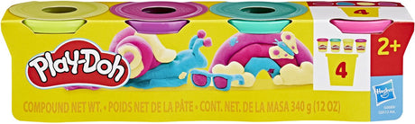 Hasbro Play-Doh Classic Farben 4er-Pack sortiert | 8 Stück
