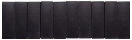 Maul Magnet Rechteck 10 Stück 1 kg Kunststoff Ferrit bruchsicher erodiert lackiert 5,4 x 1,9 x 0,9 cm schwarz