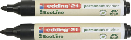 Permanentmarker edding ecoline 21 1,5-3mm schwarz
