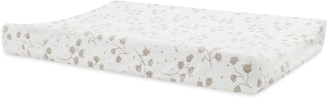 Jollein Wickelauflagenbezug – 50 x 70 cm – Jersey – Blätterträume