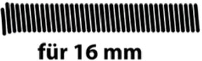 Kirchhoff Außenbiegefeder - 16 mm - für Mehrschichtrohr