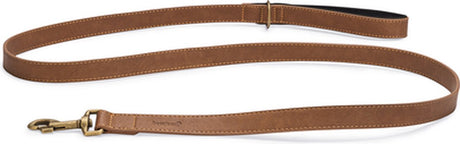 Beeztees Balacron-Axt – Hundeleine – Kunstleder – braun – 180 x 2 cm, Einheitsgröße