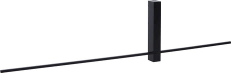 Lucide segin - wandlamp - led - 1x10w 2700k - zwart