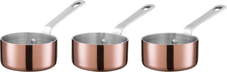Scanpan – Mini-Kochtöpfe – Maitre D – 80 ml – 6 cm