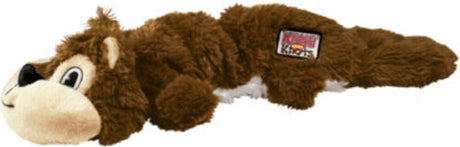 Kong Scrunch Club Eichhörnchen – Hundespielzeug – sortiert – M – 10,2 cm