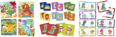 Lisciani - carotina baby - dinoland 3 in 1
