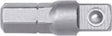 Gedore red 3300149 aandrijvingsadapter 1 4 4-kt x 1 4 6-kant l.25mm