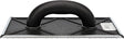Vorel - tarka voor styrofoam - 130x270mm - duurzaam - plastic handgreep