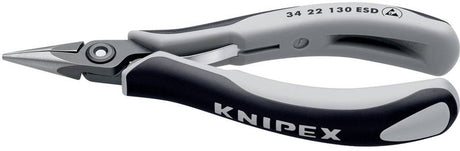 Knipex Präzisions-Elektronik-Greifzange ESD-Halbrundbacken