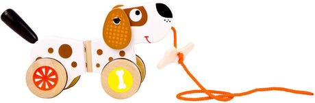 Small Foot - Nachzieh-Hundefigur aus Holz