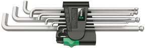 Wera Innensechskantschlüsselsatz 950 9 Sechskant-Plus 4 (Chrom, 9-teilig)