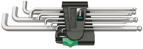 Wera Innensechskantschlüsselsatz 950 9 Sechskant-Plus 4 (Chrom, 9-teilig)