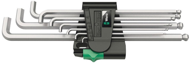 Wera Innensechskantschlüsselsatz 950 9 Sechskant-Plus 4 (Chrom, 9-teilig)