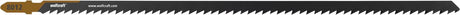 Wolfcraft – Stichsägeblatt extra lang – 200 mm für Balken – T-Schaft – Stichsägeblätter für Holzbalken Holz – 8012000