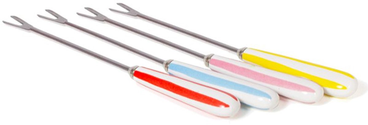 Blond amsterdam specials: love fondue vorken set klein, 4 pcs