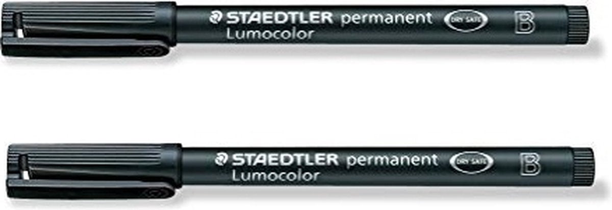 Staedtler Spielzeug | Kreative Kunstwerke zum Selbermachen – Lumocolor B permanent schwarz
