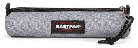 Kleines, rundes Federmäppchen von Eastpak – Sonntagsgrau