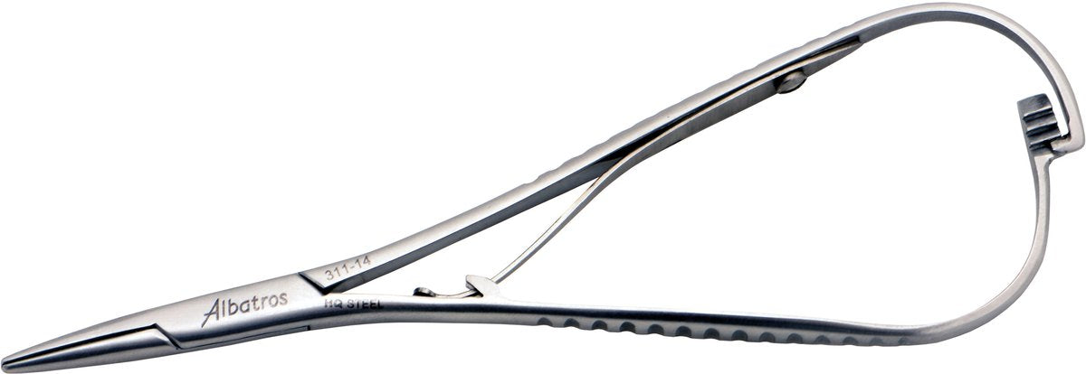 Albatros - hq comfort grip plier - onthaaktang - 14cm - roestvrij staal - quick release lock systeem