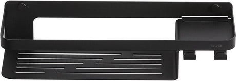 Tiger Caddy – Duschregal – Duschkorb mit Haken 32 cm – Schwarz