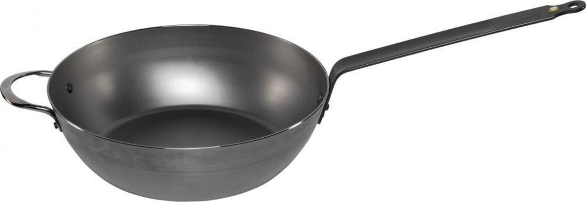 Debuyer de Buyer Mineral B Element Bratpfanne 32 cm – Stahlblech – PFAS-frei – natürliche Antihaftbeschichtung – induktionsgeeignet