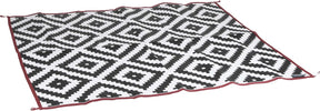 Bo-camp - urban outdoor - chill mat - lewisham - xl - zwart wit