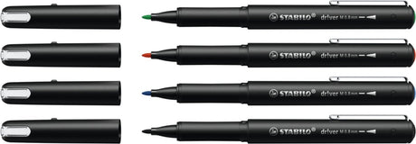 Stabilo dr!ver Medium Fineliner – 4 Stk.