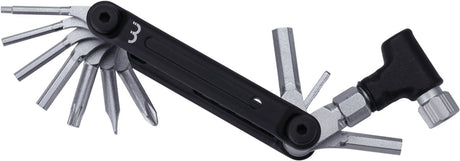 Bbb cycling royalfold co2 inflator fietsgereedschap - minitool met co2 fietspomp - multitool fiets inclusief co2 patroon - btl-203