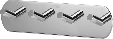 Tiger rondo - Handtuchhaken Multi - ohne Bohren - Handtuchhaken - 3m Band - Edelstahl poliert