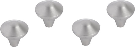 Differnz groningen knop 20 mm - mat chroom