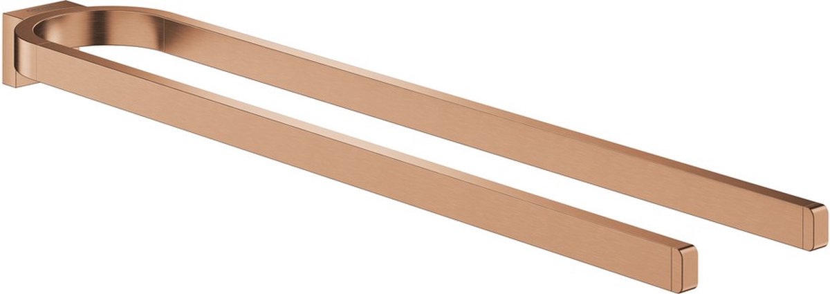 Grohe Selection Handtuchhalter doppelt – Warm Sunset gebürstet (Mattbronze) – 41059dl0