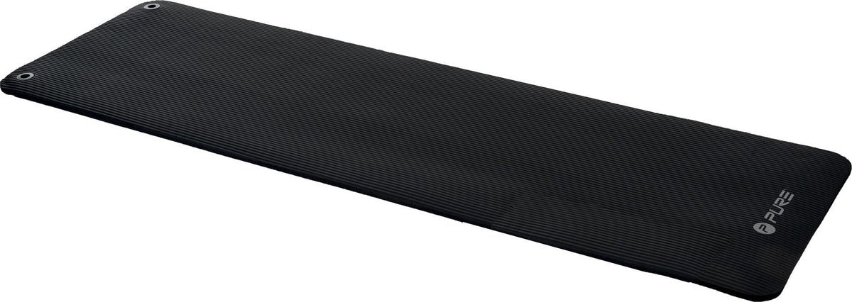 Pure2improve - Fitnessmatte Pro XL - NBR - Schwarz