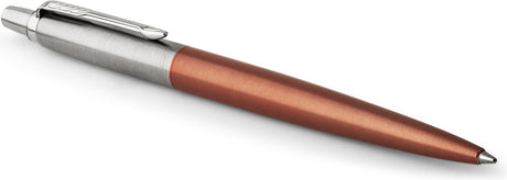 Parker Jotter-Kugelschreiber | Chelsea-Orange | mittlere Spitze und blaue Tinte | Geschenkbox