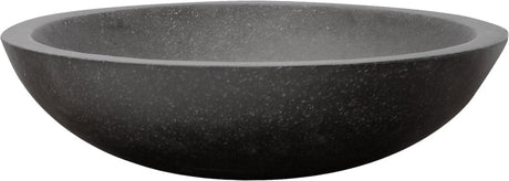 Differnz Pure Waschbecken - ø 45 x 12,5 cm - Schwarz