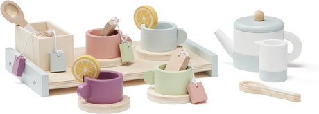 Kids concept houten theeservies bistro