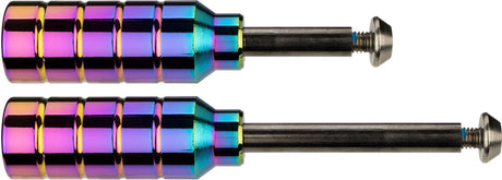 Black Dragon – Stunt-Scooter-Peg-Set – Neochrome – Aluminiumstahl