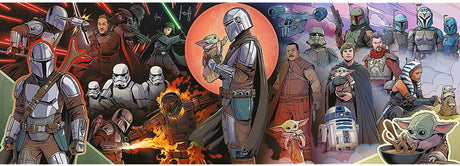 Trefl Star Wars Puzzle – Mandalorianer – 1000 Teile Panorama.