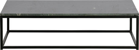 Woood mellow bijzettafel - marmer - zwart - 32x120x60 cm