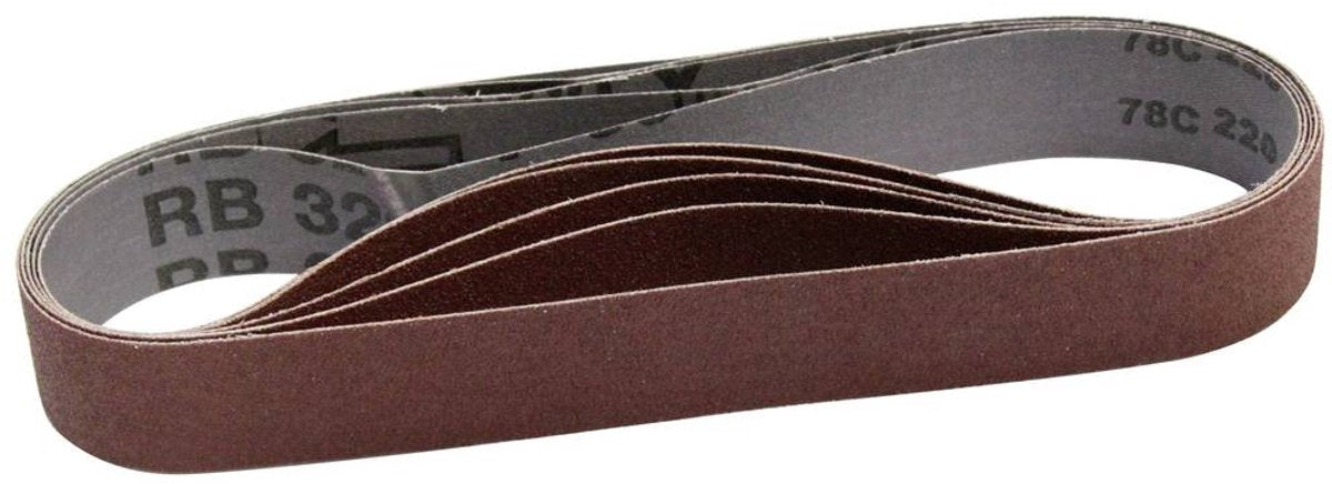 Makita Schleifband 30x533 mm K80 5 Stück - P-00103