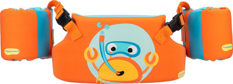Waimea 3-in-1 zwemvest splash guard - 2-6 jaar - puddle jumper 15-30 kg - neopreen - fluororanje
