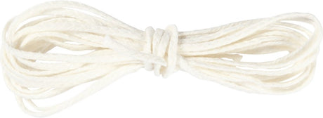 Creativ Company Flat Wick für Kerzen von Beeswas (2-3 mm), 3m