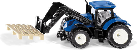 Siku 1544 New Holland Traktor mit Frontlader und Palette