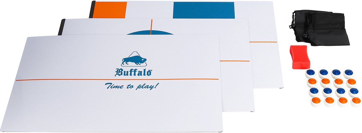 Buffalo curling en american shuffleboard spel