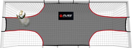 Pure2improve - voetbal trainingsnet - voetbaldoel - voetbal trainingsmateriaal - 732x244x244cm