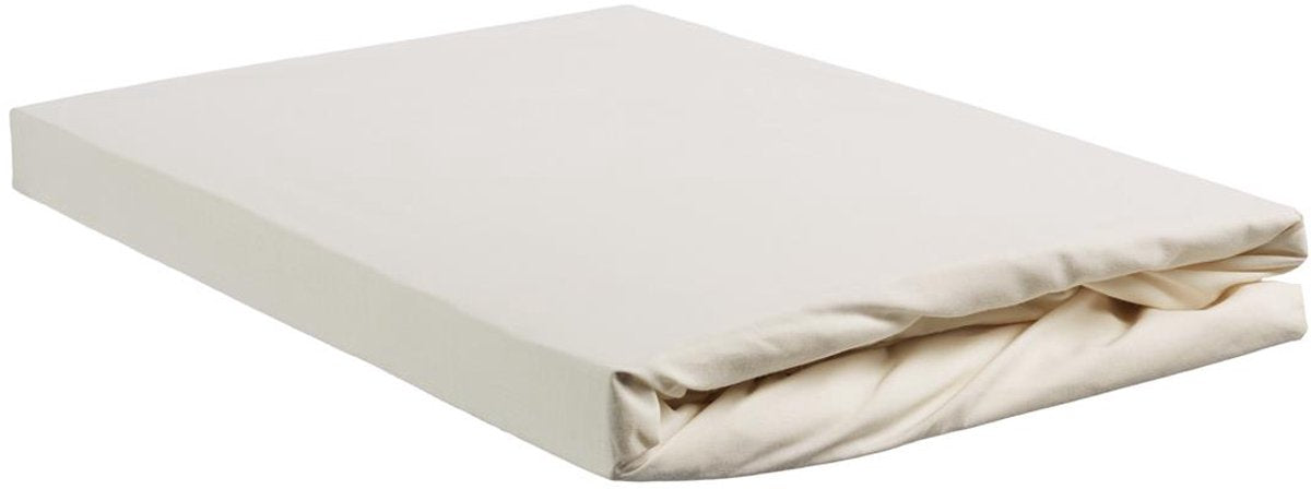 Ambiante - katoen - topper hoeslaken - 180x200 cm - gebroken wit