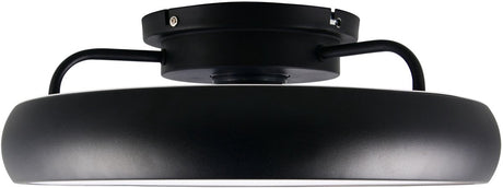 Rl lebe deine Lichtrealität muonio - Ventilator - schwarz matt - inkl. 1x SMD 20 W - Fernbedienung - integrierter Dimmer - stufenlos einstellbare Lichtfarbe - Memory-Funktion - 3 Geschwindigkeitsstufen - Sommer- und Wintermodus