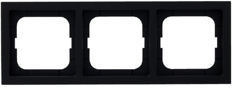 Busch Jaeger Busch-Jaeger Future Linear Unterputz-Abdeckrahmen - 3-fach - vertikal horizontal - 80 x 222 x 11 mm - schwarz