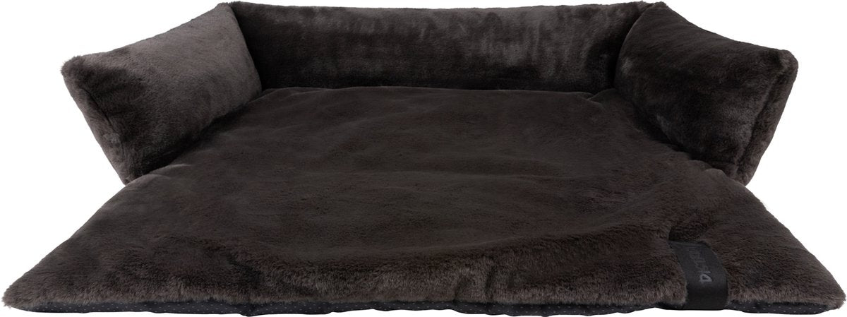 District 70 nuzzle – weicher Korb für das Sofa – mittel: 75 x 75 cm – dunkelgrau m