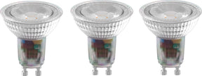Calex reflector led spot - gu10 - 3 stuks - lichtbron 4.9w - dimbaar