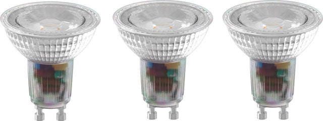 Calex reflector led spot - gu10 - 3 stuks - lichtbron 4.9w - dimbaar