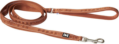 Hurtta eco casual leash - hondenriem - kleur: cinnamon - breedte: 2 cm - lengte: 180 cm one size